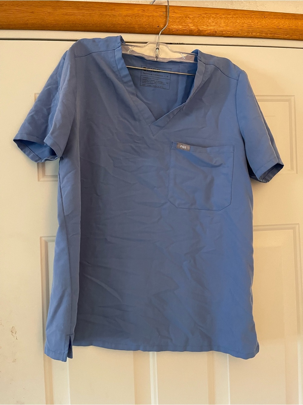 Figs Technical Collection Catarina One Pocket Scrub Top Sz M PO 2727